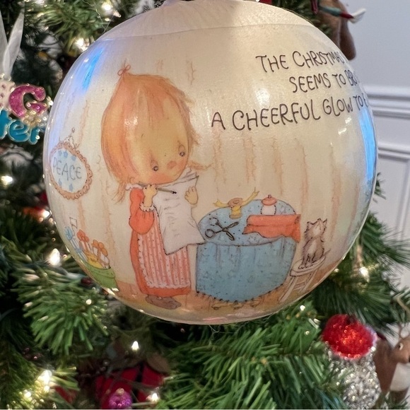 Vintage Betsy Clark Hallmark Precious Moments Christmas Tree Ornament - Picture 7 of 10